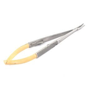 DELTA COLLECTION TC Castroviejo Needle Holder 5.5 Curved Dental Surgical Instruments